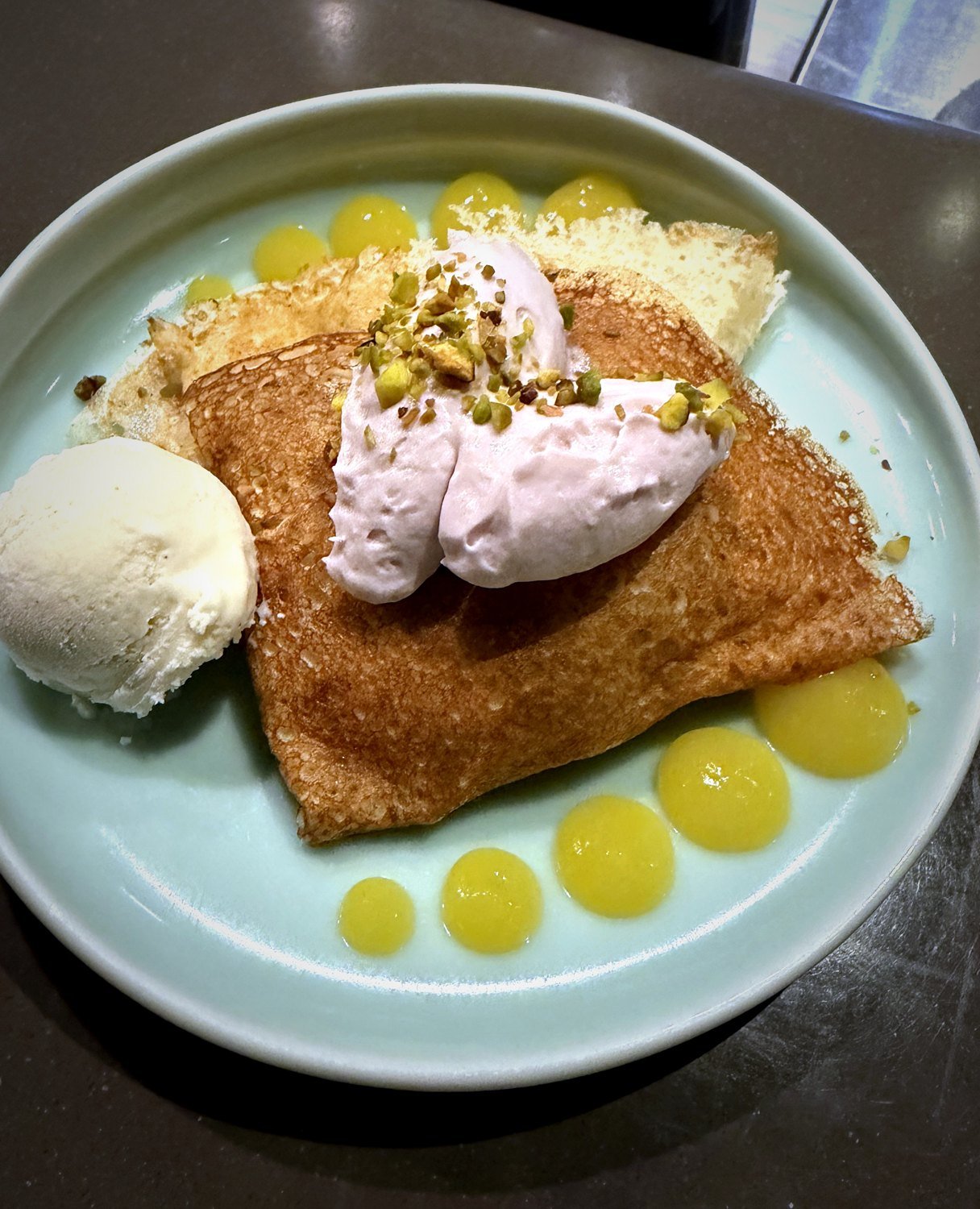 Ruby Dubai Chocolate Crepe