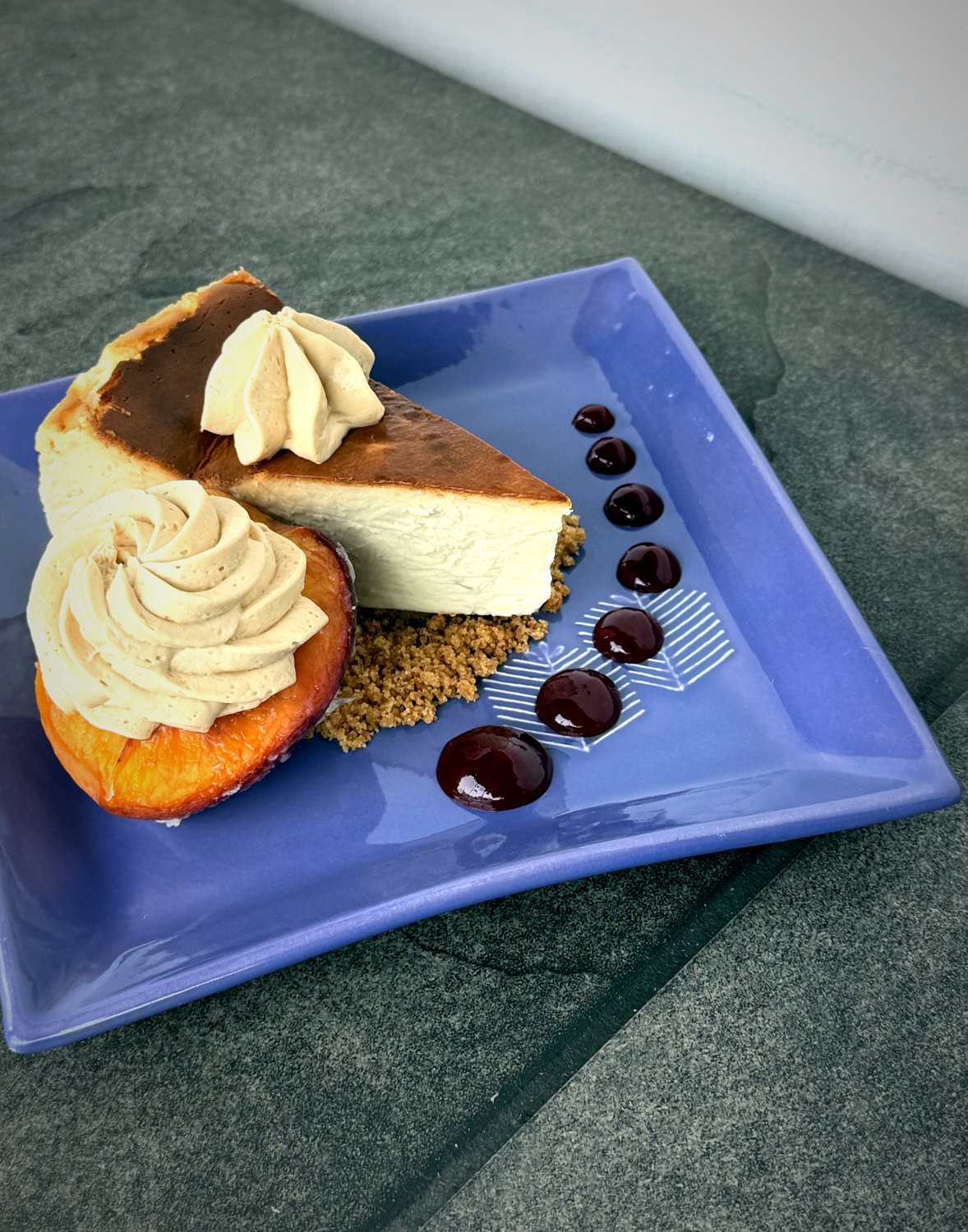 Lime Basque Cheesecake